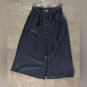 Sezane Celina skirt in navy blue